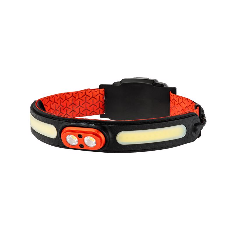 NEBO 600 lm Black LED Rechargeable Head Lamp