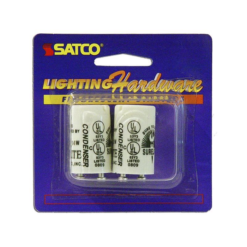 Satco 14/15/20 W 1 lights Fluorescent Starter