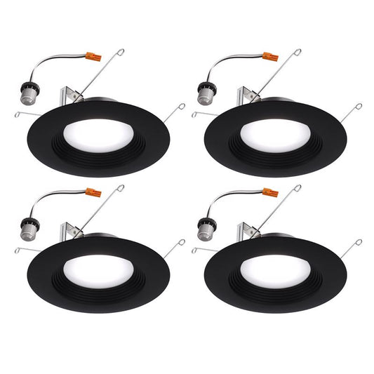 Halo Matte Black/White Recessed Downlight