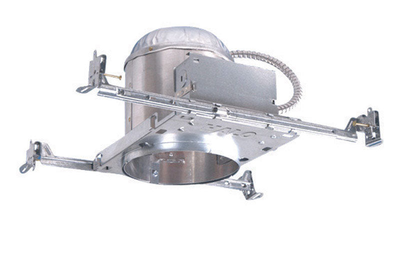 Halo Silver 6 in. W Steel Incandescent Recessed Lighting Housing 50 W