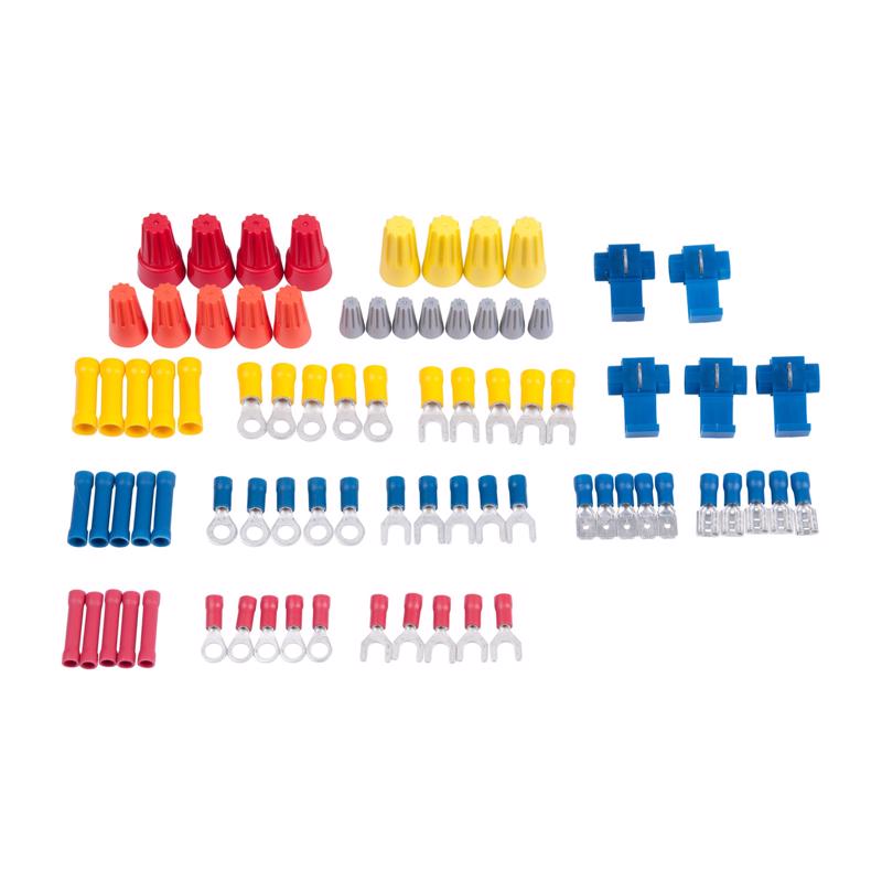 Gardner Bender WireGard 22-10 Ga. Insulated Wire Wire Connector Multicolored 80 pk