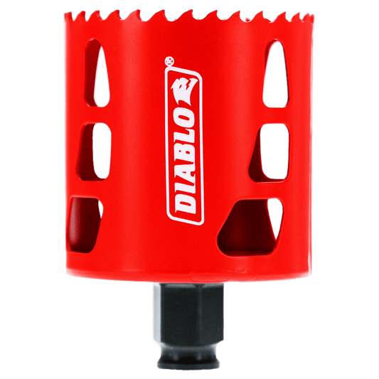 Diablo Snap-Lock Plus 2-9/16 in. Bi-Metal 2-3/8 in. L X 3/8 in. D Hole Saw