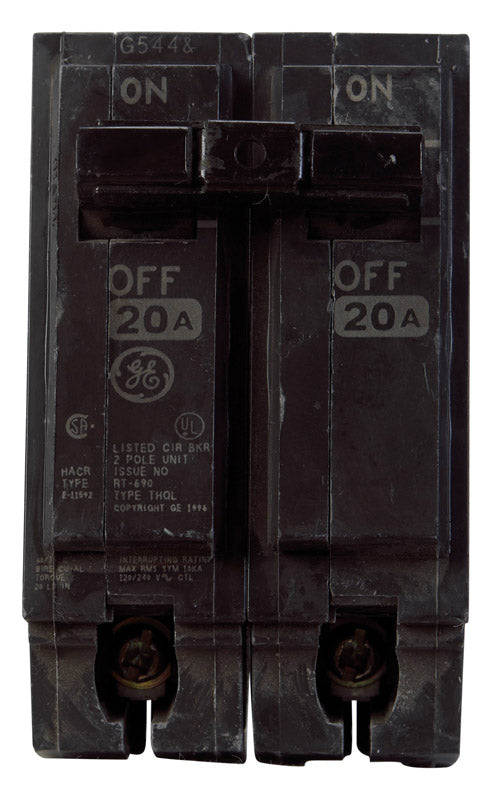 ABB Q-Line 20 amps Standard 2-Pole Circuit Breaker