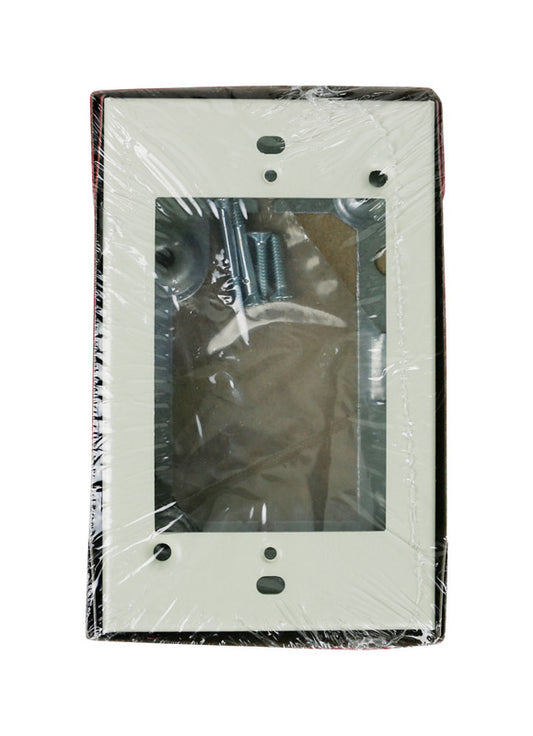 Legrand Rectangle Steel 1 gang Extension Starter Box Ivory