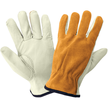 Cow Grain Split Back Gloves 3200BS