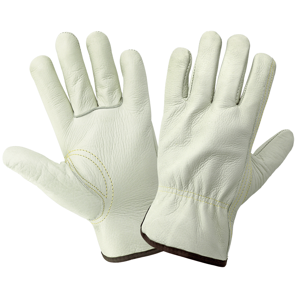 Cow Grain Driver Economy Gloves 3200B