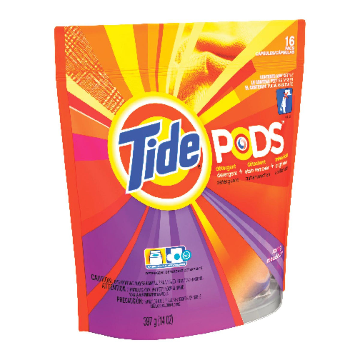 TIDE PODS SPNG MDW 16CT