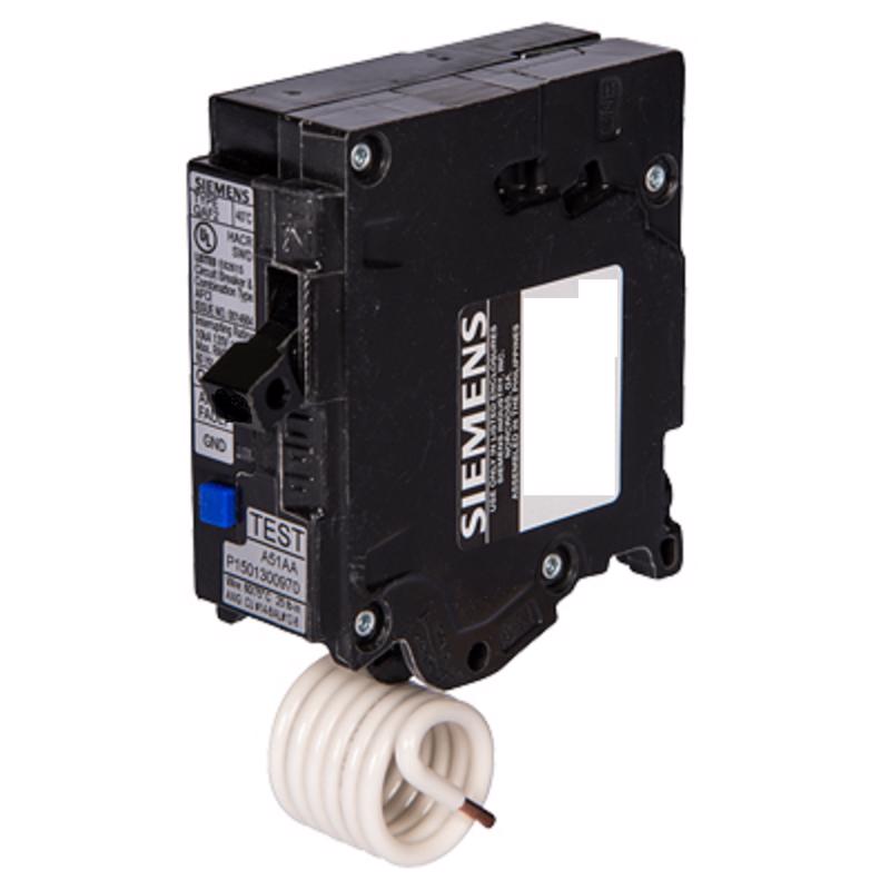 Siemens 15 amps Arc Fault/Ground Fault Single Pole Circuit Breaker