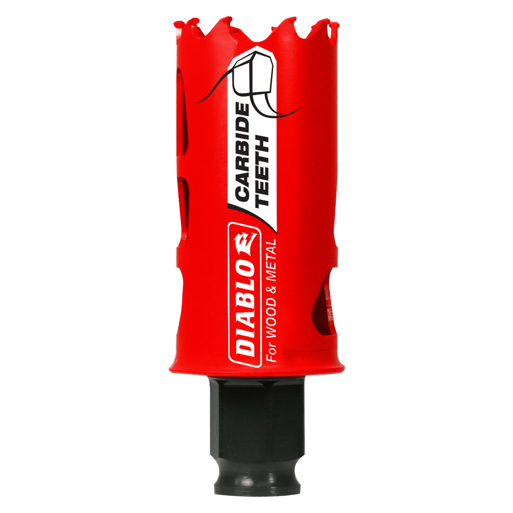 Diablo Snap-Lock Plus 1-1/4 in. Carbide Tipped 2-3/8 in. L X 3/8 in. D Hole Saw