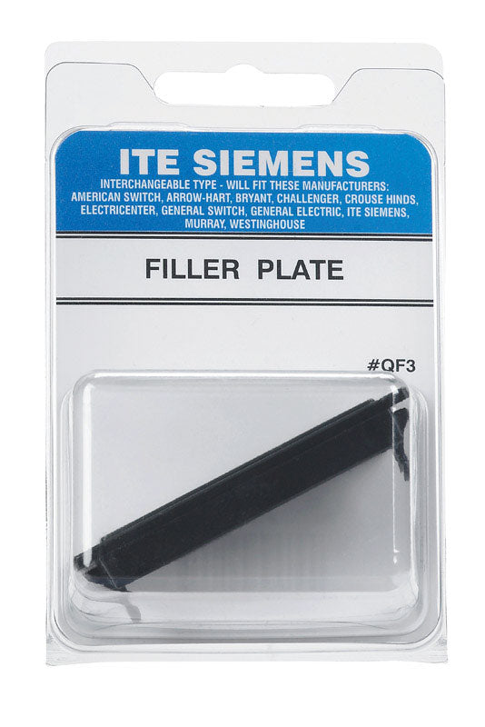 Connecticut Electric ITE Siemens 1 space Surface Mount Filler Plate