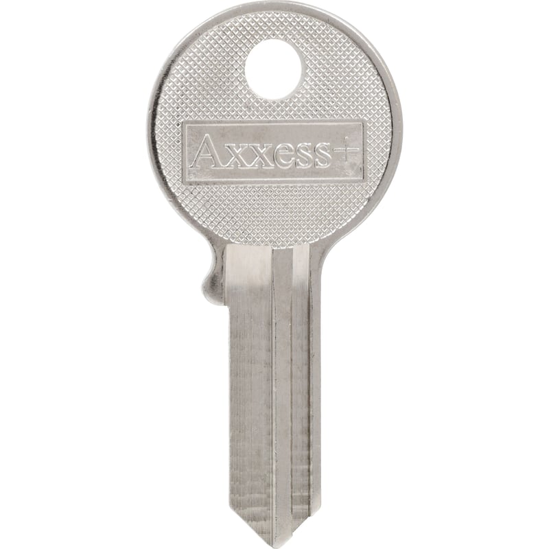 HILLMAN Traditional Key House/Office Key Blank 91 Single For American Padlocks Silver