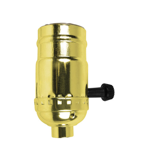 Jandorf Metal Medium Base Turn Knob Socket 1 pk