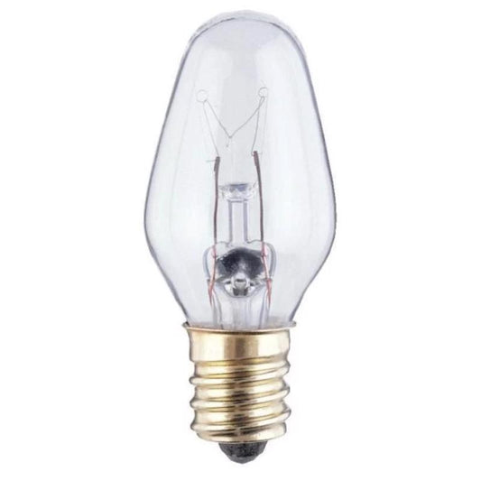 Westinghouse 7 W C7 Candelabra Incandescent Bulb E12 (Candelabra) Clear 4 pk