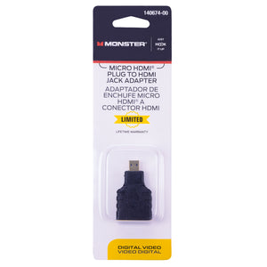 Monster Just Hook It Up HDMI Adapter 140674-00 1 pk