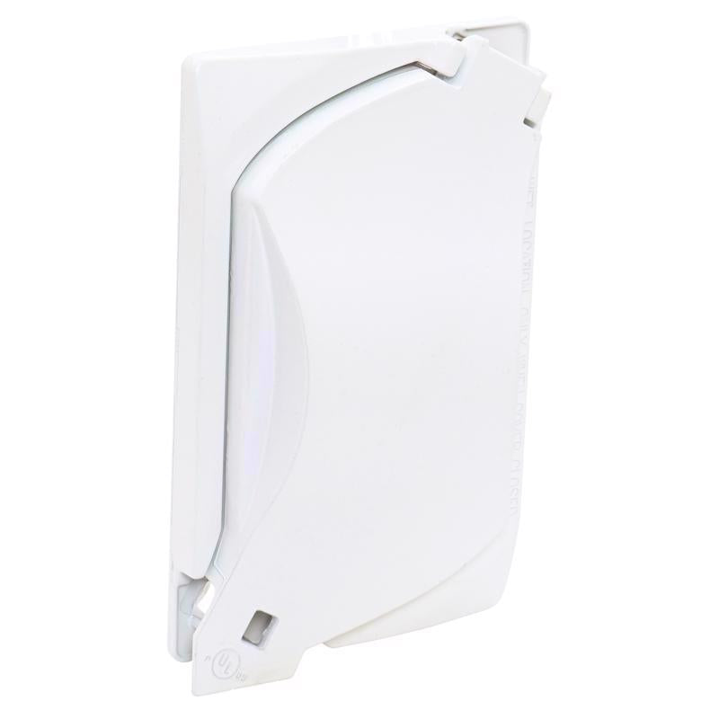 Sigma Engineered Solutions Rectangle Die-Cast Metal 1 gang 4.57 in. H X 2.81 in. W Universal Cover