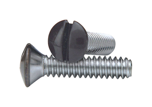 Amerelle Brown Steel Wall Plate Screws 10 pk