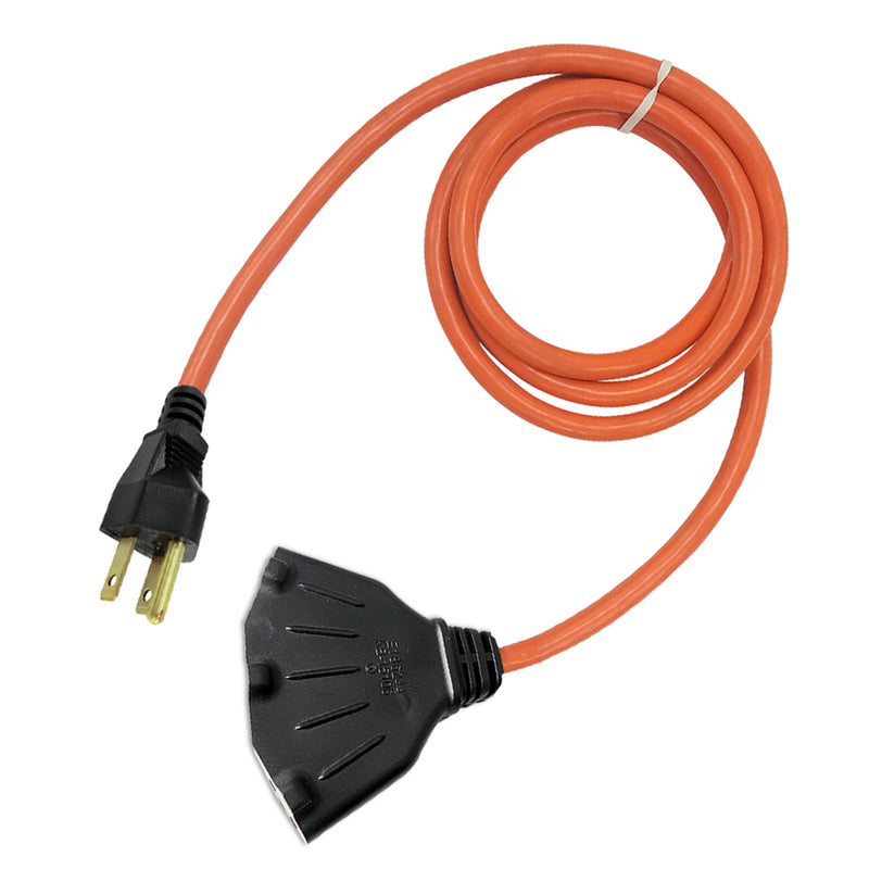 Projex Indoor or Outdoor 10 ft. L Orange Extension Cord 12/3 SJTW