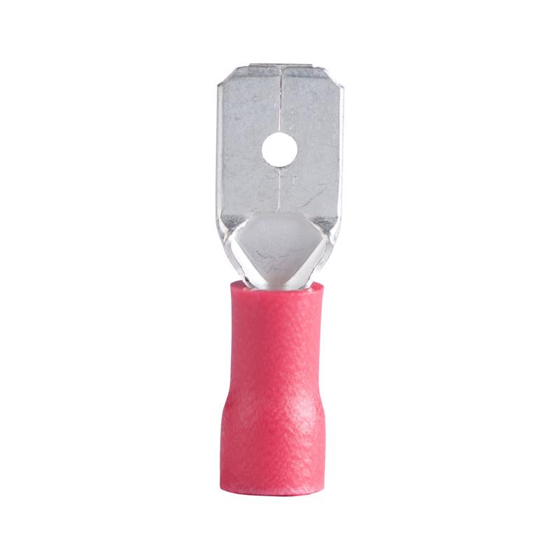 Gardner Bender 22-16 Ga. Insulated Wire Male Disconnect Red 18 pk