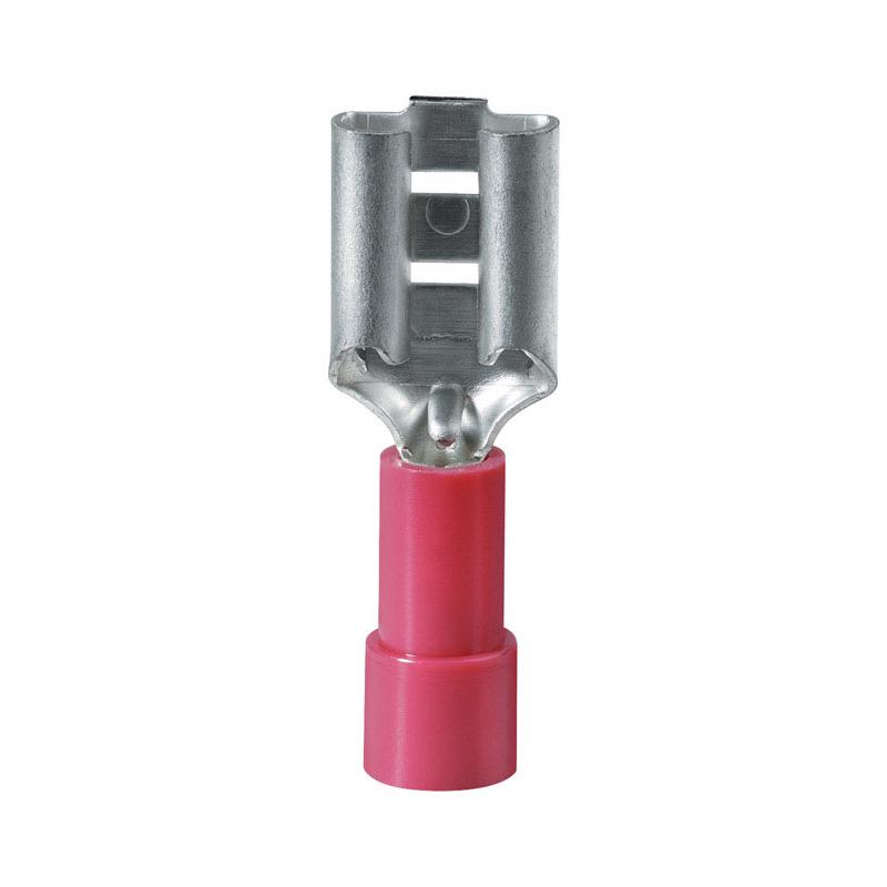 Gardner Bender 22-16 AWG Insulated Wire Female Disconnect Red 10 pk