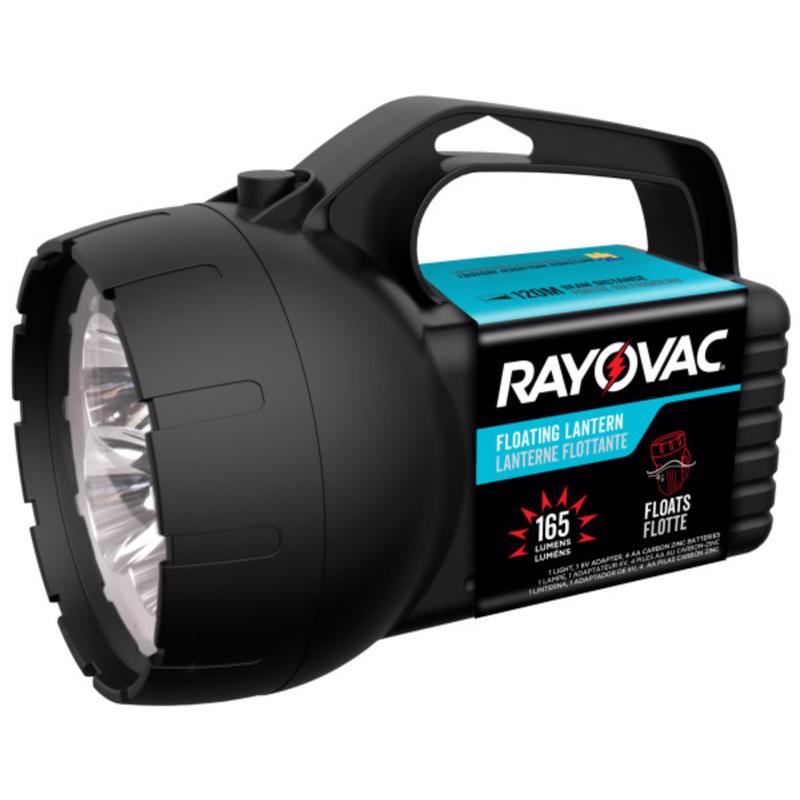 Rayovac Brite Essentials 85 lm Black LED Floating Lantern