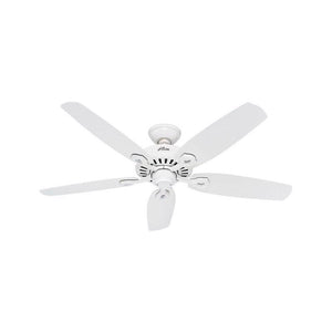 Hunter Builder 52 in. Snow White Indoor Ceiling Fan 53240