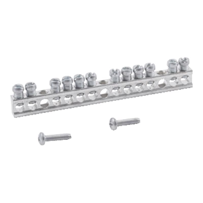 Square D 50 amps 120/240 V 4 space 12 circuits Combination Mount Ground Bar Kit