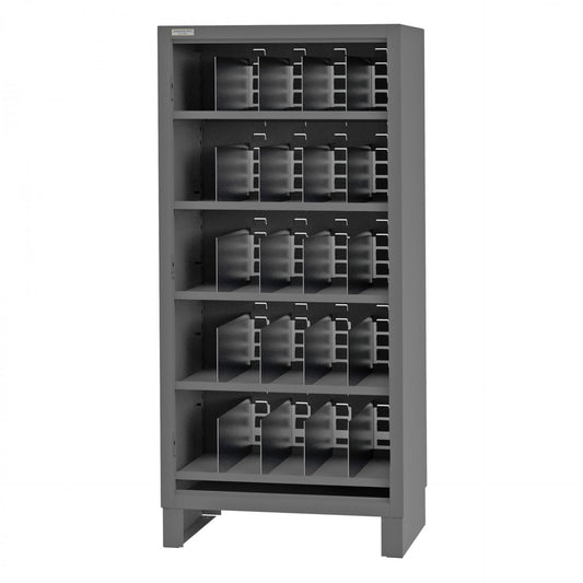 Durham Heavy-Duty Open Front Cabinet with Dividers