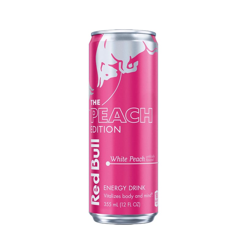 Red Bull White Peach Peach-Nectarine Energy Drink 12 oz