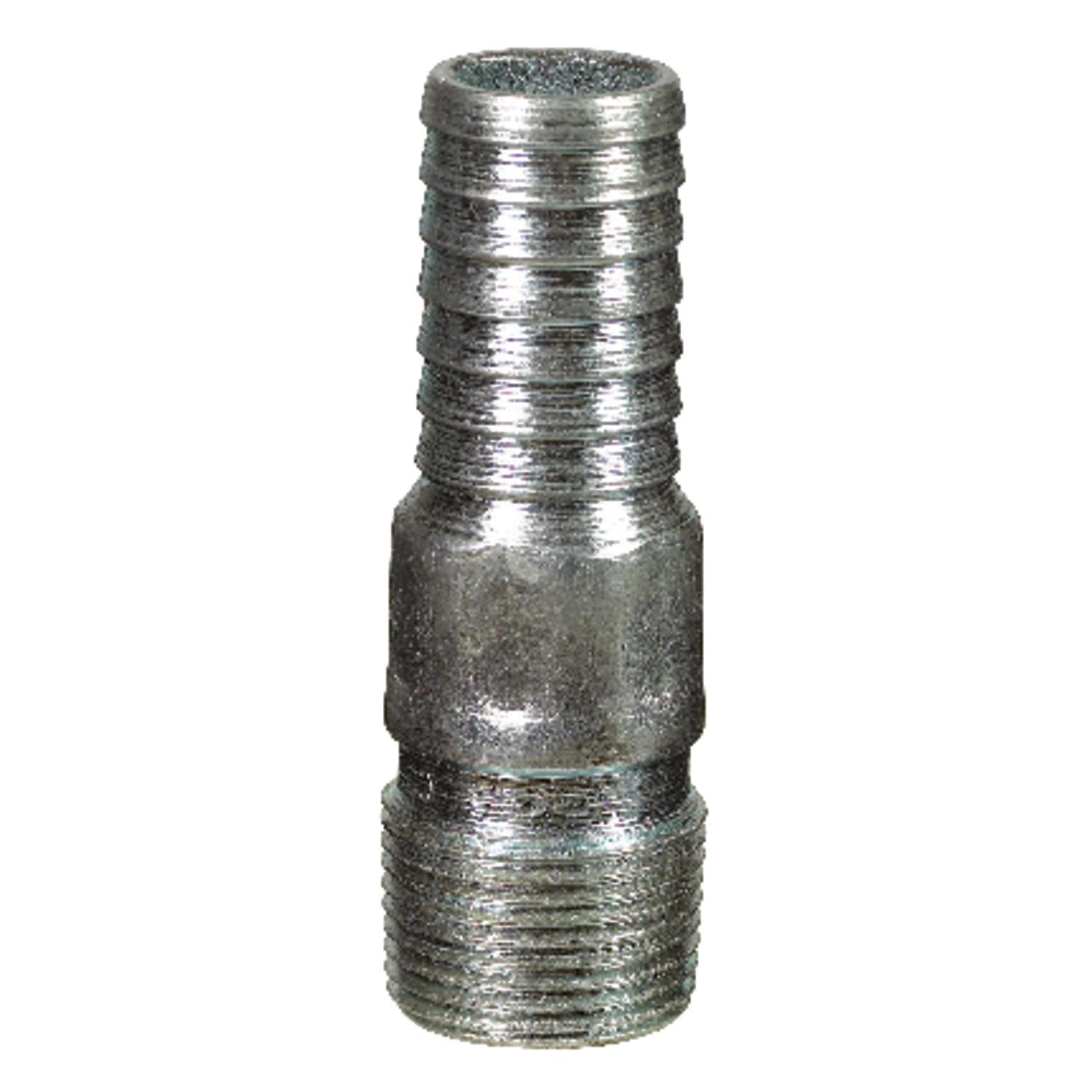 STZ Industries 3/4 in. Barb X 3/4 in. D MPT Galvanized Steel Adapter