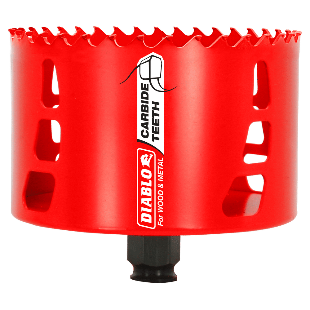 Diablo Snap-Lock Plus 4-1/8 in. Carbide Tipped 2-3/8 in. L Hole Saw