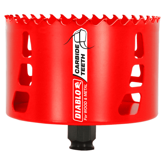 Diablo Snap-Lock Plus 4-1/8 in. Carbide Tipped 2-3/8 in. L Hole Saw