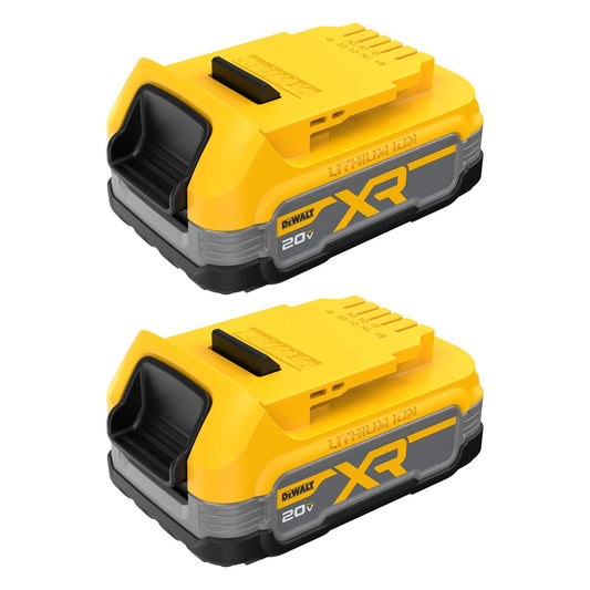 DEWALT 20V MAX XR DCBP034-2 1.7 Ah Lithium-Ion Compact Battery 2 pc Mfr DCBP034-2