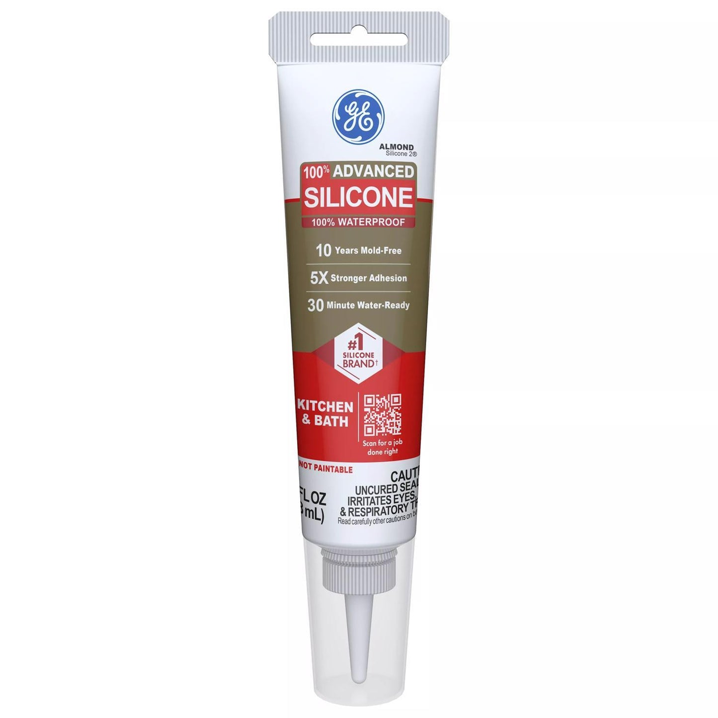 SILICONE II K&B2.8OZ ALM