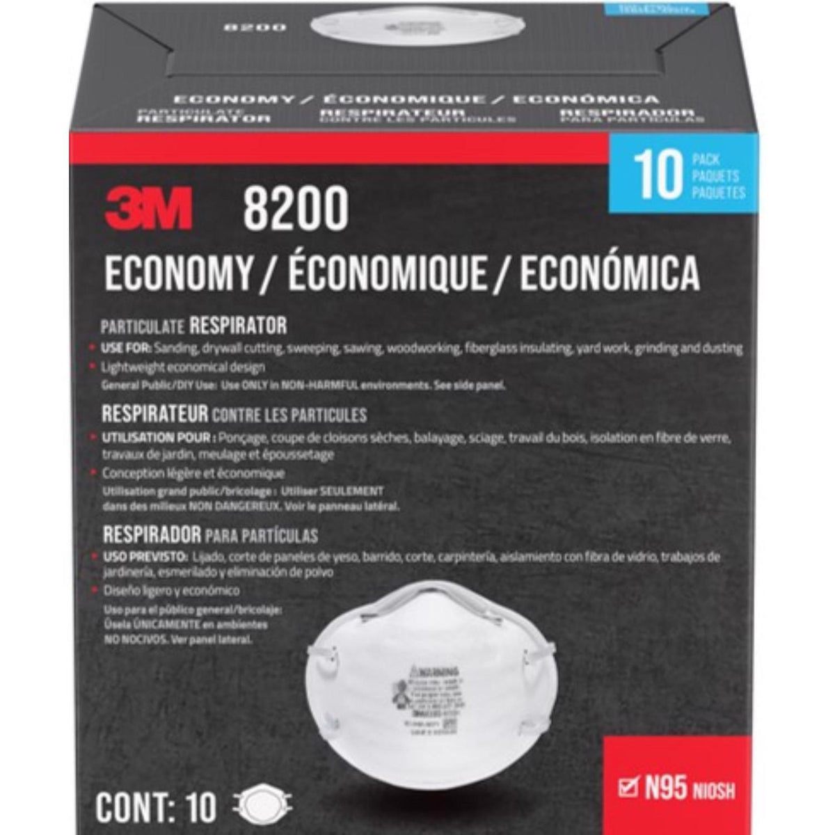 Respirator N95 10/Box