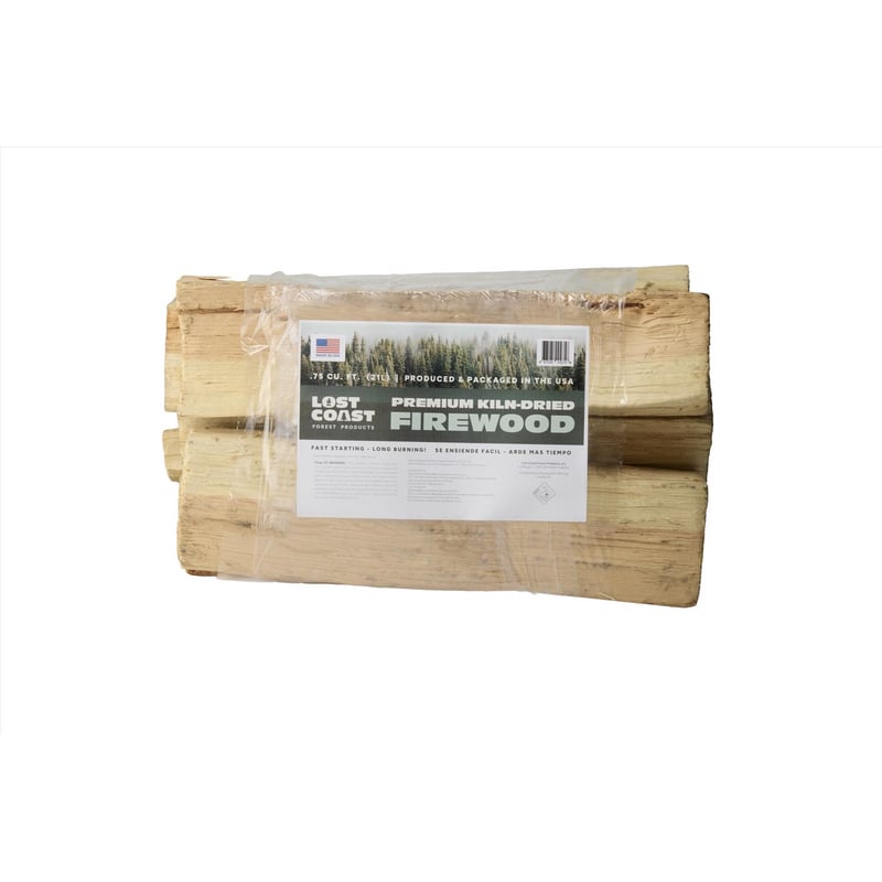 Lost Coast Premium Kiln Wood Firewood 1 hr 1 pk