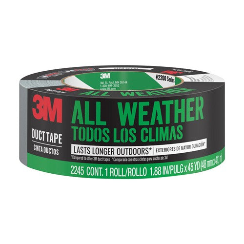 3M 2540 1.88 in. W X 40 yd L Dark Gray Duct Tape