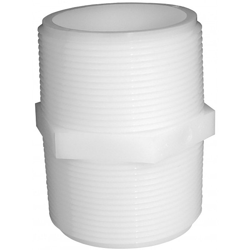 Green Leaf Nylon 1/4 in. D X 1/4 in. D Nipple 1 pk