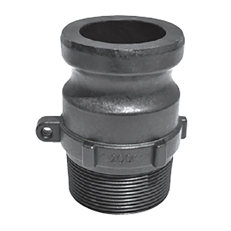 Green Leaf Camlock 2 in. Male X 2 in. D MNPT Polypropylene Coupler 1 pk