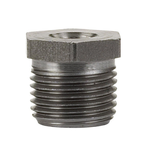 Billco Corporation 1/4 in. MPT X 1/8 in. D MPT Black Steel Hex Bushing