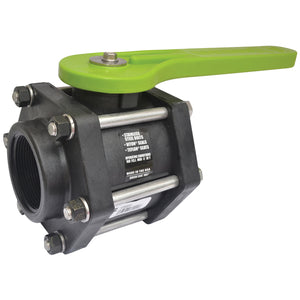 Green Leaf 2 in. Polypropylene FNPT Ball Valve Full Port Lever V200FP