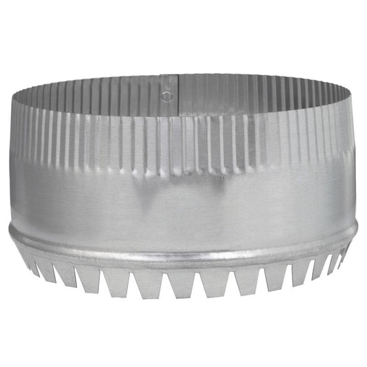 Imperial 7 in. D 28 Ga. Galvanized Steel Round Starting Collar