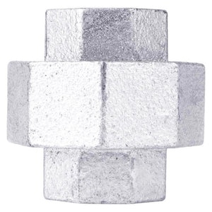 STZ Industries 3/8 in. FIP x 3/8 in. FIP Galvanized Malleable Iron Union 501932