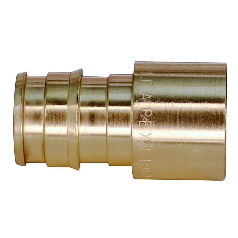 Apollo PEX-A 1/2 in. Expansion PEX in to X 1/2 in. D Female Sweat Brass Adapter