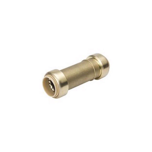 B&K Proline Push to Connect 1/2 in. PTC X 1/2 in. D PTC Brass Repair Coupling