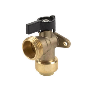 B&K Proline 1/2 in. PTC Brass Washing Machine Valve 1102-211