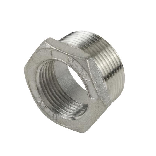 BK Products Proline 1-1/4 in. MIP in. X 3/4 in. D FIP Stainless Steel 5.5 in. L Adapter Bushing