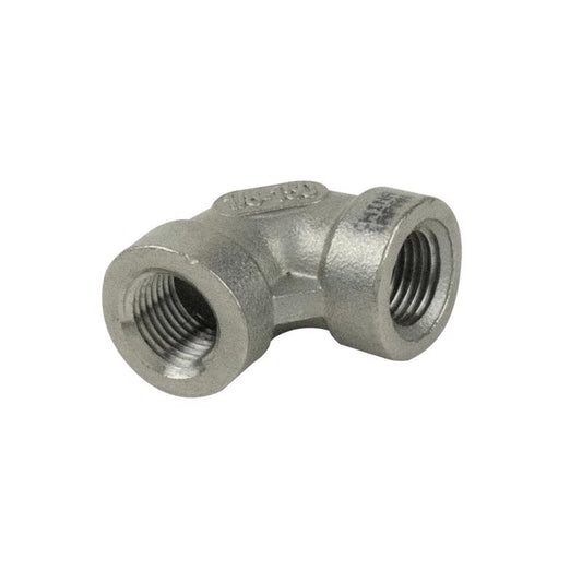 B&K Proline 1/2 in. FIP X 1/2 in. D FIP Stainless Steel 90 Degree Elbow