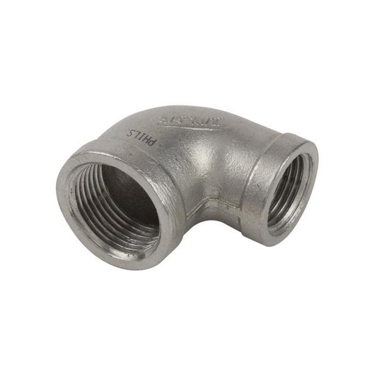 BK Products Proline 3/4 in. FIP in. X 3/4 in. D FIP Stainless Steel 90 Degree Elbow