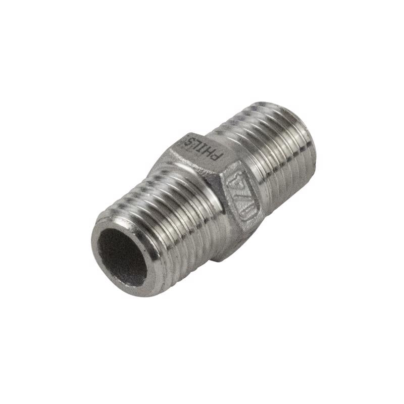 BK Products Proline 1/4 in. FIP in. X 1/4 in. D FIP Stainless Steel 4 in. L Nipple