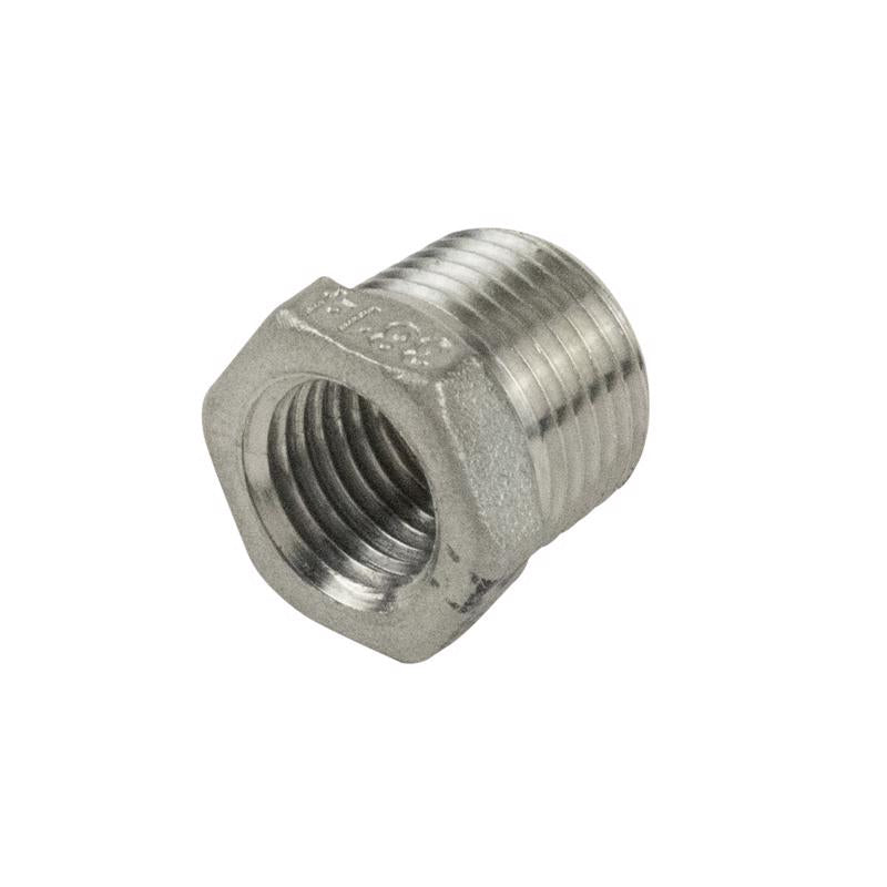 B&K Proline 1/2 in. FIP in. X 1/4 in. D FIP Stainless Steel 4 in. L Adapter Bushing